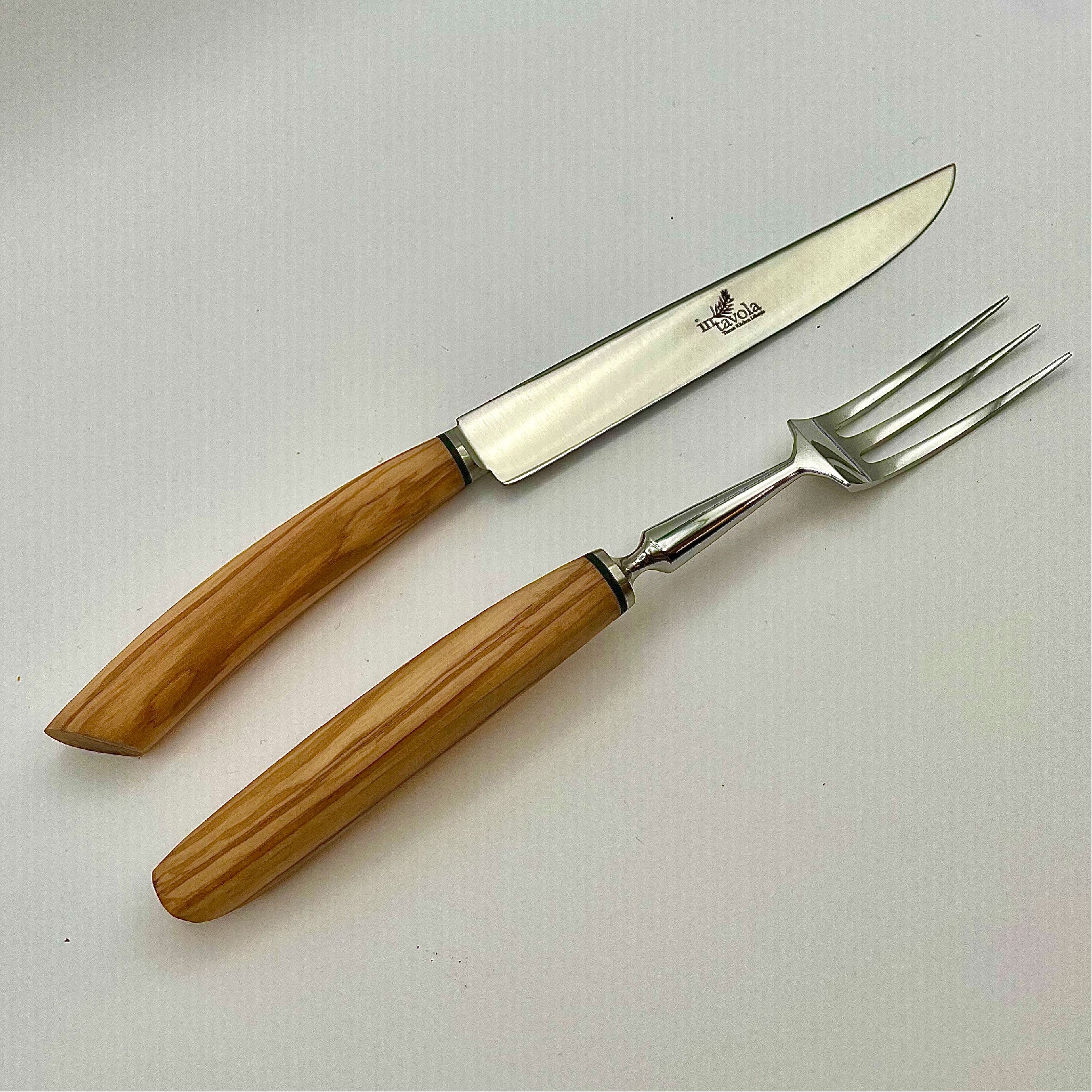 Set coltello e forchettone arrosto