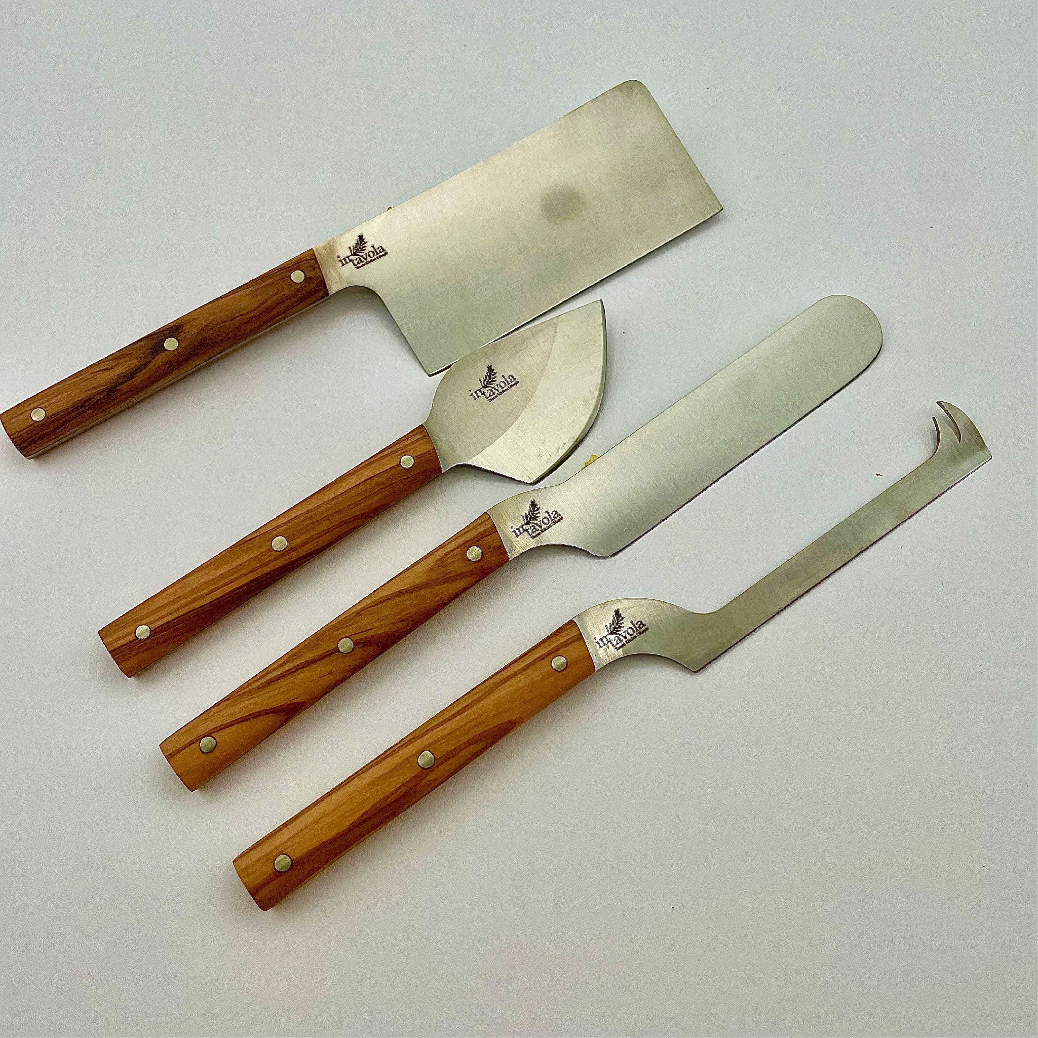 Set de Cuchillos para Queso de 4 piezas.